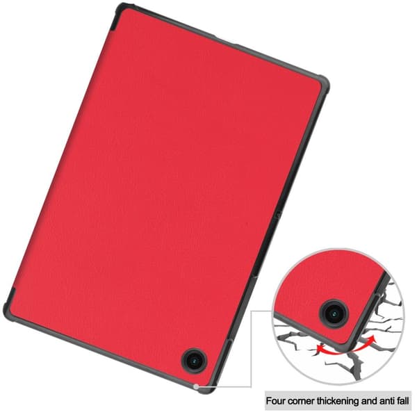 Slim Fit Dekseldeksel Til Samsung Galaxy Tab A8 10.5" (2021) - Rød