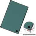 Miniatyrbild 6 av 9: Slim Fit Cover fodral Till Samsung Galaxy Tab A8 10.5" (2021) - Grön