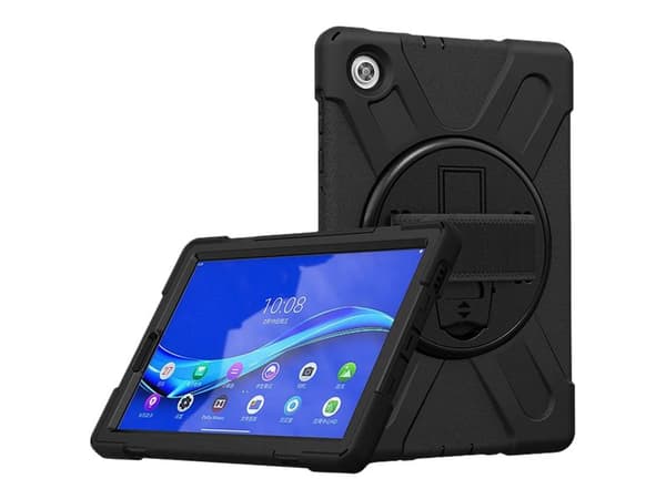eSTUFF - Bagsidecover til nettbrett - sort - 11,5" - for Lenovo Tab P11 Pro ZA7C, ZA7D, ZA8L, ZA8M