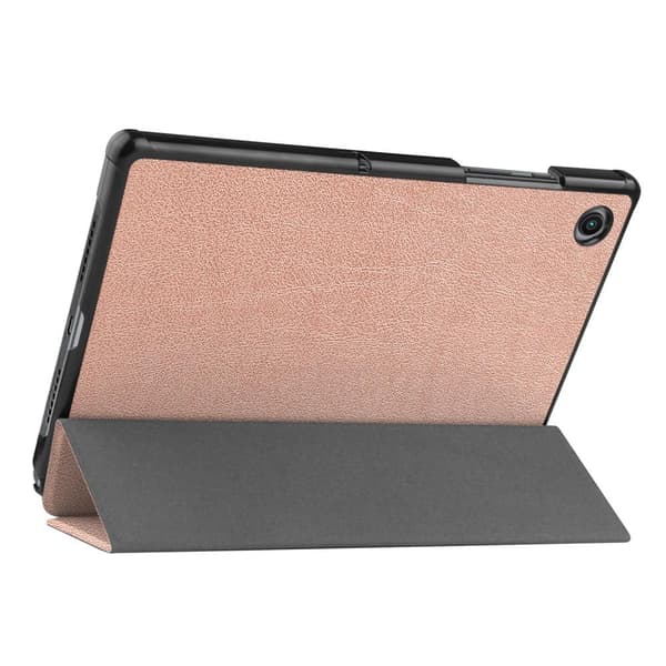 Kolminkertainen telinekotelo Samsung Galaxy Tab A8 10.5" (2021) -ruusukulta