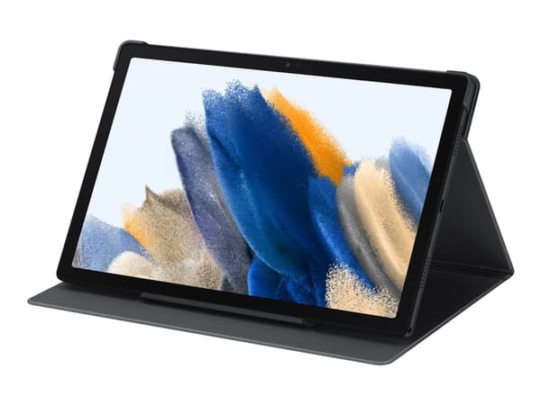 Samsung EF-BX200 - Lommebok for nettbrett - mørk grå - for Galaxy Tab A8