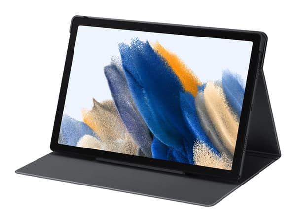 Samsung EF-BX200 - Lommebok for nettbrett - mørk grå - for Galaxy Tab A8