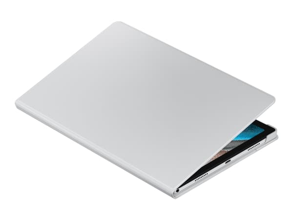 Samsung EF-BX200 - Flipomslag til tablet - sølv - Galaxy Tab A8 -puhelimelle