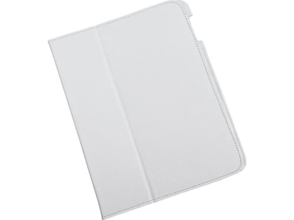 Quer nettbrettetui, etui dedikert til Apple Ipad 3, skinn, hvit