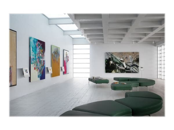 Vogel's TabLock PTS 1244 - Hölje - för surfplatta - låsbar - aluminium, stål - silver - monteringsgränssnitt: 100 x 100 mm - väggmonterbar, VESA-fäst