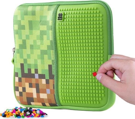 Pixie Crew Tablet Case Neoprene Tablet Case with green panel