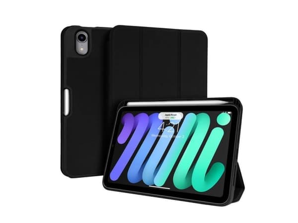 Crong BT-CRG-FXF-IPDM6-BLK, Folio, Apple, iPad Mini 6, 21,1 cm (8.3")