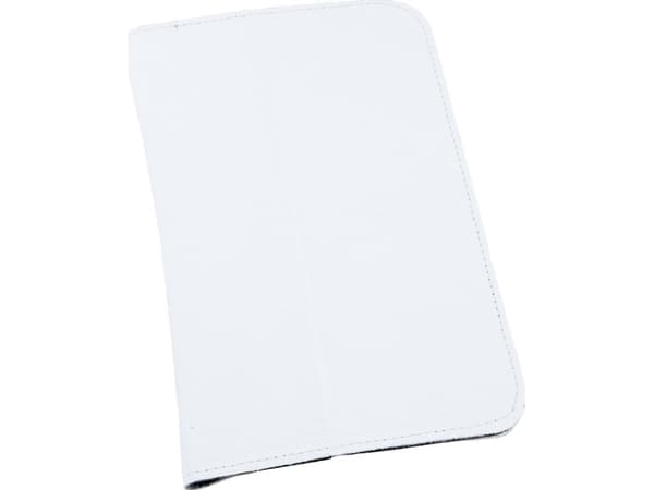 Quer Etui valkoinen tabletti kotelo Samsung Galaxy Tab P3100 (aitoa nahkaa)