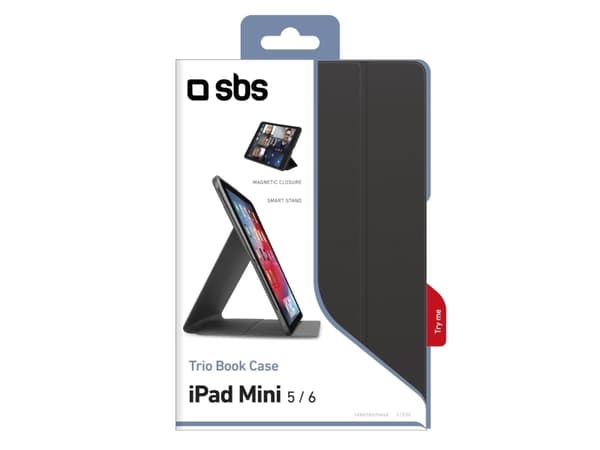 SBS Book Case Pro, Folio, Apple, iPad Mini 6/Mini 5