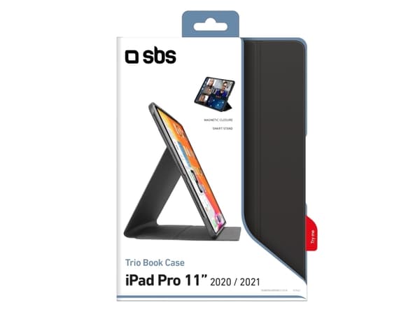 SBS Book Case Pro, Folio-kotelo, Apple, iPad Pro 11" 2021/2020
