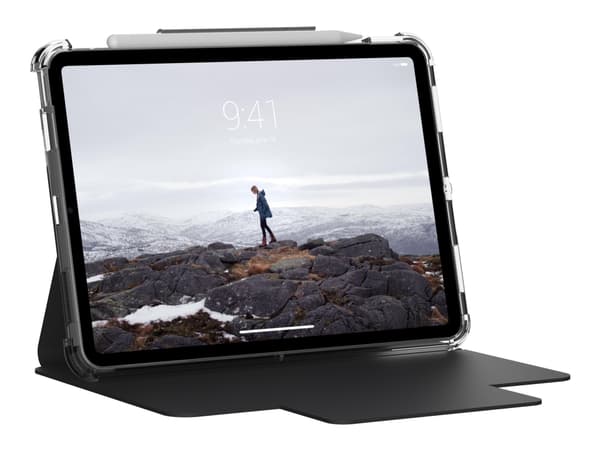 [U] Protective Case for Apple iPad Air 10.9-inch (2022) - Lucent Black - Lommebok for nettbrett - polykarbonat - svart - 10.9" - for Apple 10.9-inch