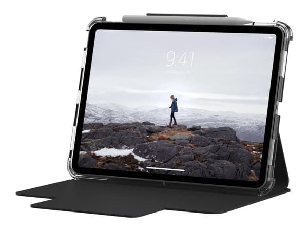 [U] Protective Case for Apple iPad Air 10.9-inch (2022) - Lucent Black - Lommebok for nettbrett - polykarbonat - svart - 10.9" - for Apple 10.9-inch