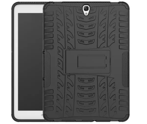 Rugged Back cover til Samsung S7 - 11" - Sort
