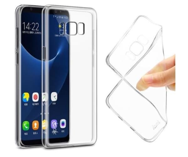 Transparent TPU backcover til Samsung A40