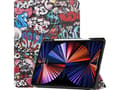 Miniatyrbilde 3 av 3: CoreParts - Lommebok for nettbrett - tri-fold caster, built-in S Pen holder, auto-wake function - termoplast-polyuretan (TPU) - graffiti - 12.9" - fo