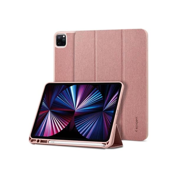 iPad Pro 11 2020/2021 Fodral, Spigen Urban Fit, Rosa Guld