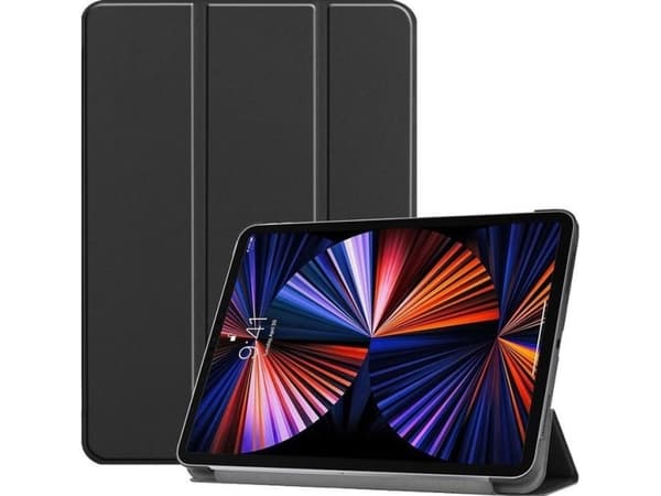 CoreParts - Lommebok for nettbrett - tripppelfoldet trinse - svart - for Apple 12.9-inch iPad Pro (5. generasjon)