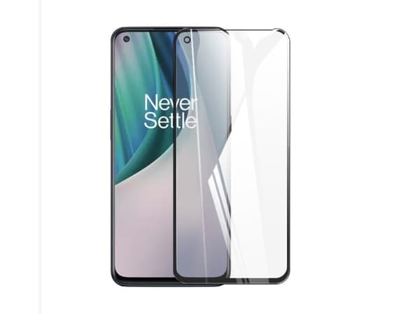 Screenor Premium - Skjermbeskyttelse for mobiltelefon - glass - klebemiddel - rammefarge svart - for OnePlus Nord CE 2 Lite