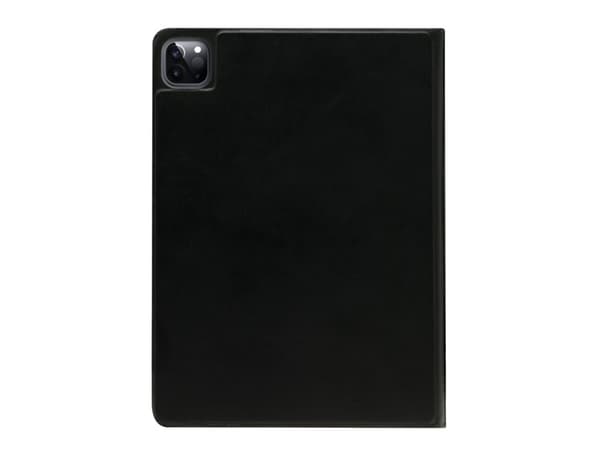 dbramante1928 Risskov - Vikbart fodral för surfplatta - narvat läder - svart - 10.2" - för Apple 10.2-inch iPad (7:e generation, 8:e generation, 9:e