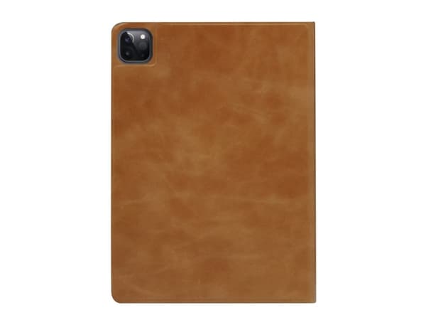 dbramante1928 Risskov - Flip cover tabletille - kolminkertainen - täysjyvä nahka - tan - 10.2" - Apple 10.2-tuumaiseen iPad Wi-Fi, Wi-Fi + Cellular -