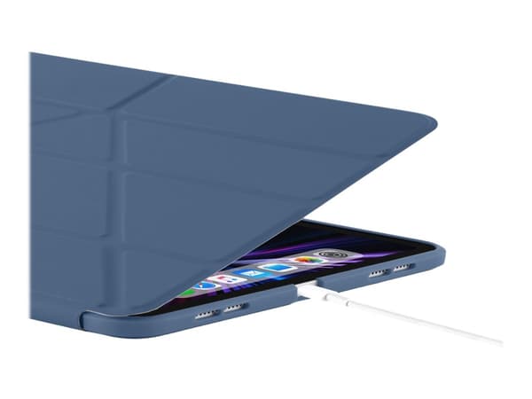 Pipetto Original Origami No1 - Lommebok for nettbrett - termoplast-polyuretan (TPU) - marineblå - 11" - for Apple 11-inch iPad Pro (1. generasjon, 2.