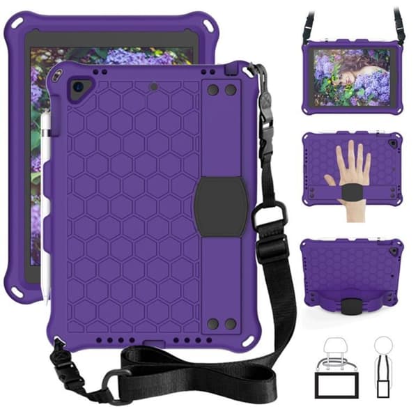 iPad 9.7 (2017/2018/Air/Air2) Skal EVA - Lila