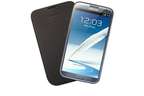 Samsung Leather Pouch, Pussi, Samsung, Galaxy Note II