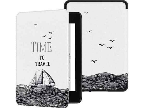 Pokrowiec Tech-Protect Graphic Kindle Paperwhite 4 Time to Travel