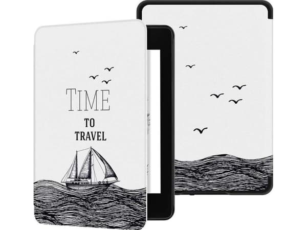 Pokrowiec Tech-Protect Graphic Kindle Paperwhite 4 Time to Travel