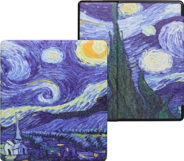 Strado-deksel Smart Graphic Case for Kindle Oasis 2019 (Starry Sky)