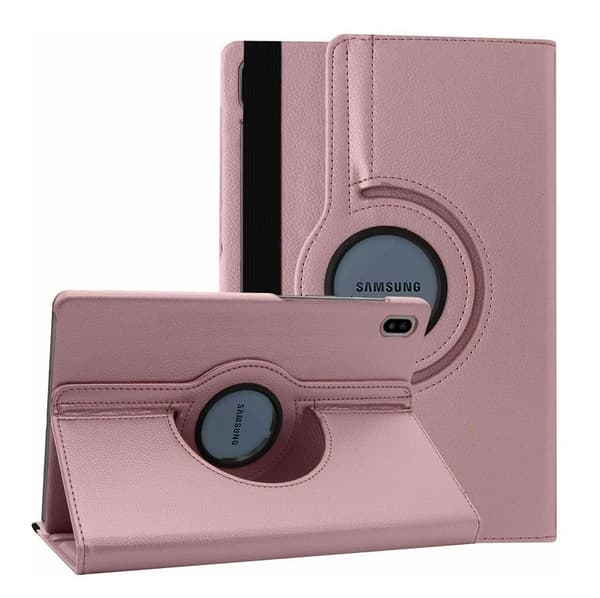 Samsung Galaxy Tab S7 FE 12.4" - Fodral 360° Roterbar Rosa