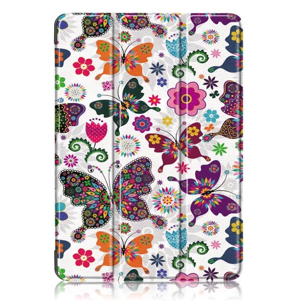 Fodral iPad Air 4 10.9 (2020) - Butterfly & Flowers