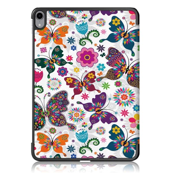 Fodral iPad Air 4 10.9 (2020) - Butterfly & Flowers