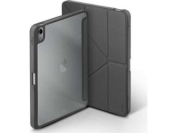 Etui na tablet Uniq UNIQ etui Moven iPad Air 10.9 (2022/2020) Antimicrobial szary/charcoal grey
