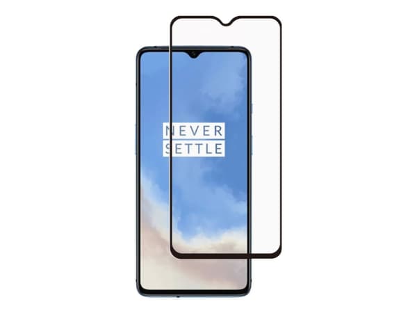 Screenor Premium - Skärmskydd för mobiltelefon - helt fodral - glas - ramfärg svart - för OnePlus 10T 5G
