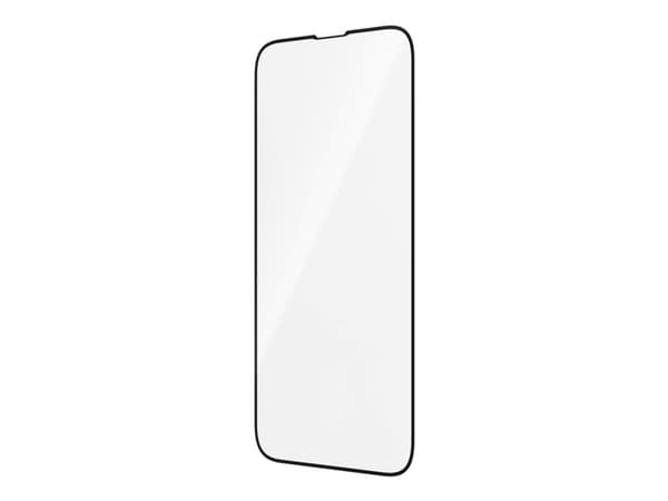 PanzerGlass - Skärmskydd för mobiltelefon - ultrabred passning - glas - ramfärg svart - för Apple iPhone 13, 13 Pro, 14