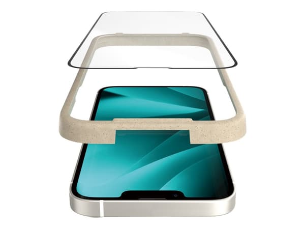 PanzerGlass - Skjermbeskyttelse for mobiltelefon - ultrabred passform - glass - rammefarge svart - for Apple iPhone 13 Pro Max, 14 Plus