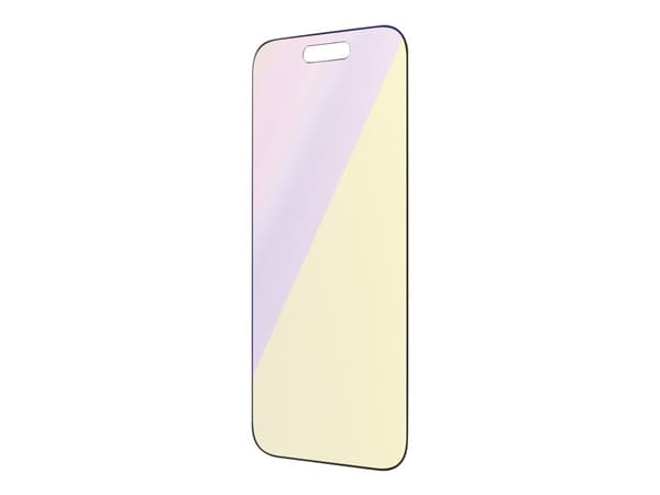 PanzerGlass - Skjermbeskyttelse for mobiltelefon - ultrabred passform - glass - rammefarge svart - for Apple iPhone 14 Pro