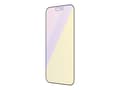 Miniatyrbilde 1 av 5: PanzerGlass - Skjermbeskyttelse for mobiltelefon - ultrabred passform - glass - rammefarge svart - for Apple iPhone 14 Pro