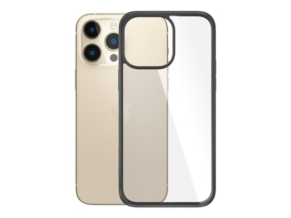 PanzerGlass™ | ClearCase - Bagsidecover - Black Edition | Apple Iphone 14 Pro Max