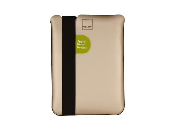 Acme Made AM10631-SLV SKINNY SLEEVE GOLD FOR IPAD PRO 9.7IN, Sleeve til laptop, Apple, iPad, iPad Pro 9.7", 24,6 cm (9.7")