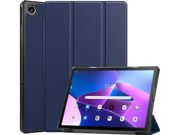 Strado Tablet Case Smart Case for Lenovo M10 Plus 3rd 2022 (blå) Universal