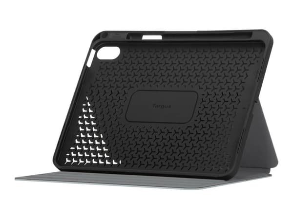 Targus Click-In - Lommebok for nettbrett - termoplast-polyuretan (TPU), polyuretan - sølv - 10.9" - for Apple 10.9-inch iPad (10. generasjon); iPad A