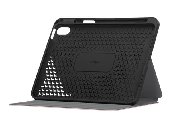 Targus Click-In - Vikbart fodral för surfplatta - termoplastisk polyuretan (TPU), polyuretan - guldrosa - 10.9" - för Apple 10.9-inch iPad (10:e gene