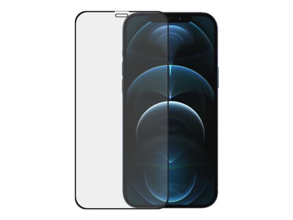 SAFE. by PanzerGlass - Skjermbeskyttelse for mobiltelefon - kant-til-kant - glass - rammefarge svart - for Apple iPhone 12 Pro Max