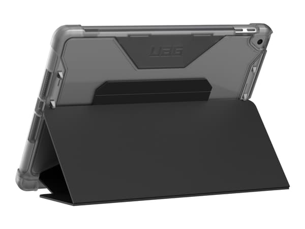 UAG Rugged Case for iPad 10.2-in (7th/8th Gen, 2019/2020) - Plyo Black/Ice - Baksidedeksel for nettbrett - is, svart - 10.2" - for Apple 10.2-inch iP