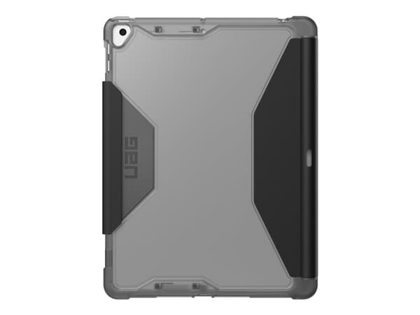 UAG Rugged Case for iPad 10.2-in (7th/8th Gen, 2019/2020) - Plyo Black/Ice - Baksidedeksel for nettbrett - is, svart - 10.2" - for Apple 10.2-inch iP