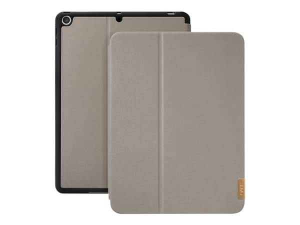 Laut PRESTIGE FOLIO - Flipomslag til tablet - læder mønster, termoplastisk polyuretan (TPU) - ruskea - 10.2" - Applen 10.2 tuuman iPadille (7. sukupo
