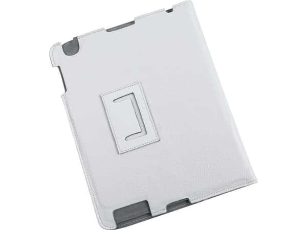 Quer nettbrettetui. Veske dedikert til Apple iPad 3, hvit