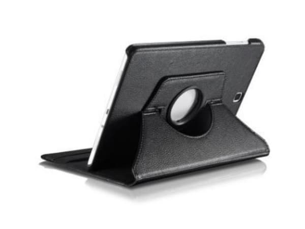 Cover med flip og rotation til iPad 2017 / 2018 9,7" / Air 1 / Air 2- Sort